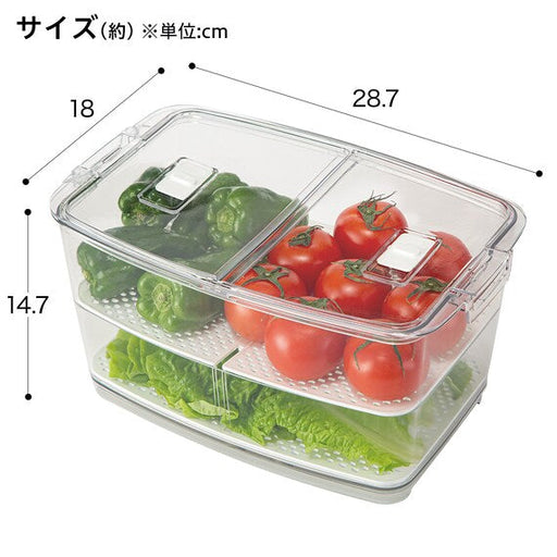 FRIDGE FRESH KEEPER CONTAINER L 4800ML