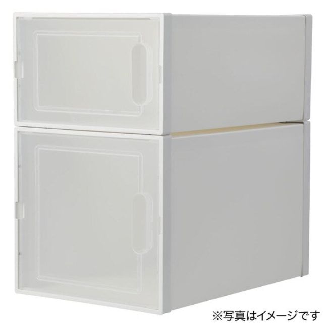 STACKABLE SHOE BOX SHUBO-WD LOW