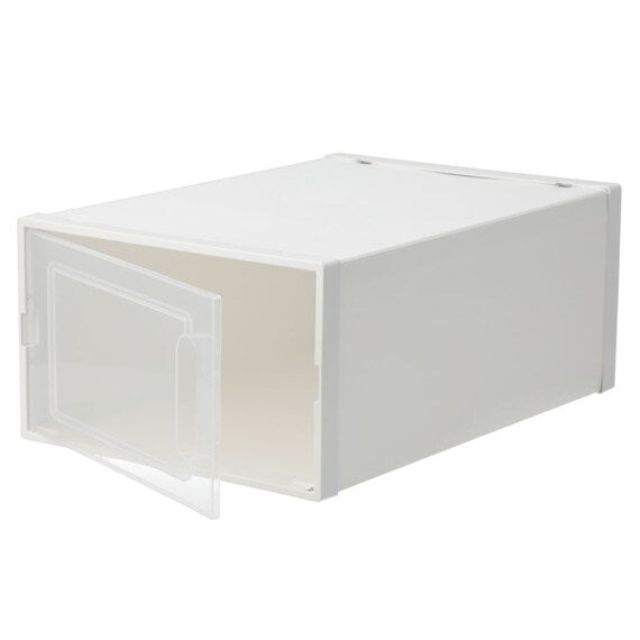 STACKABLE SHOE BOX SHUBO-WD LOW