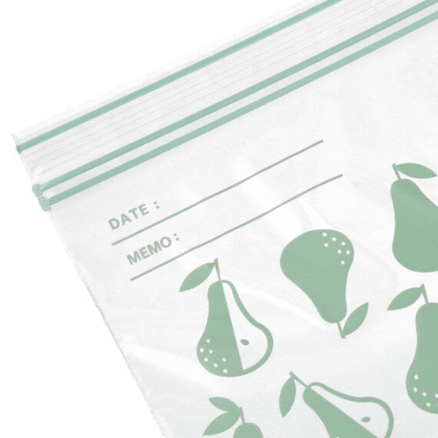 FREEZERBAG DOUBLE ZIPPER GUSSET M24 TW-386