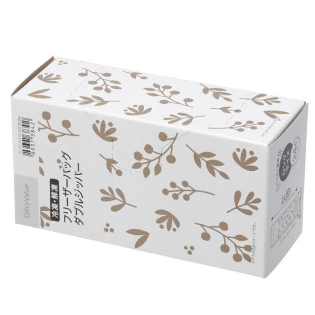 FREEZERBAG DOUBLE ZIPPER LONG24 TW-384