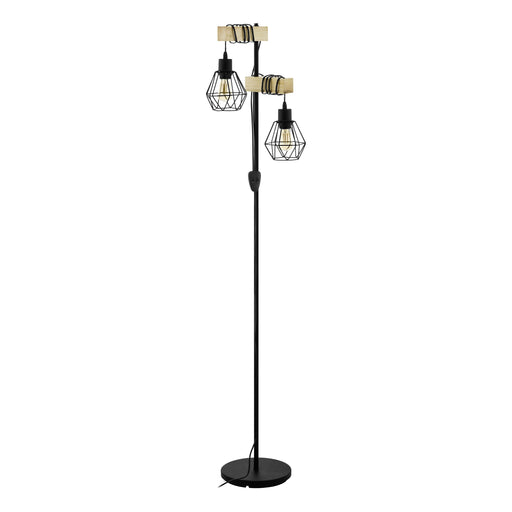 Floor Lamp Hang Stand E27 BK EG