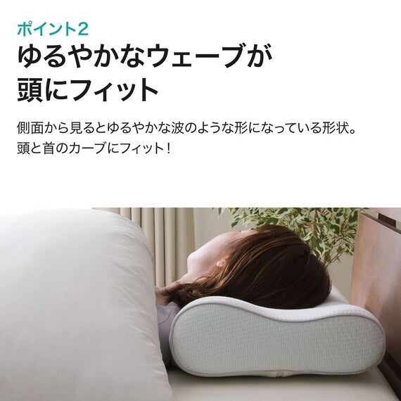 Always soft low repulsion wave profile pillow2