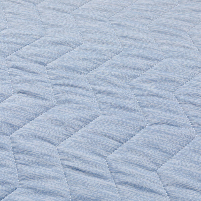 RUBBERLESS MATTRESS PAD N COOL WSP SD DBL S2403