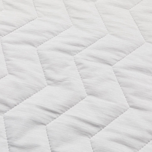 RUBBERLESS MATTRESS PAD N COOL WSP D GY S2403