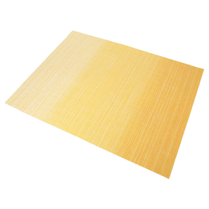 PVC LUNCHEON MAT GRADATION YE