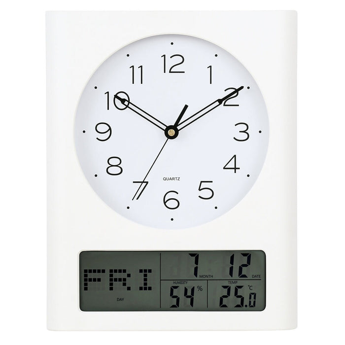 WALL CLOCK RAD-RST-WH(FX7847WH)