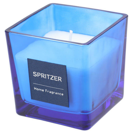 Glass Candle George BL Spritzer