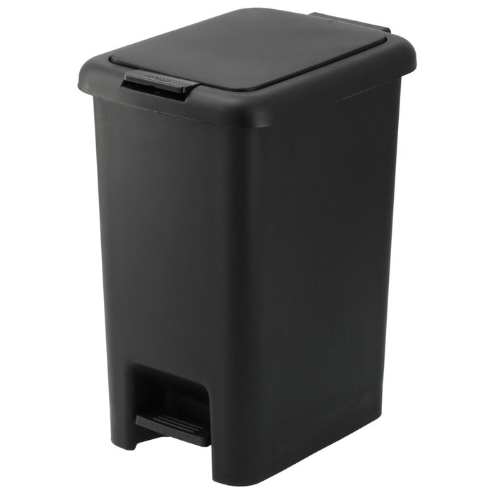 ANTIBACTERIAL AND DEODORANT STEP/PUSH DUST BIN 20L BK
