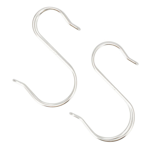 STAINLESS DOUBLE S-HOOK 25-30 2P