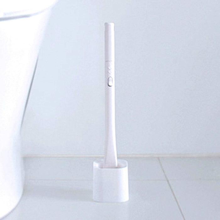 Antibacterial Clean-and-Toss Toilet Wand - White