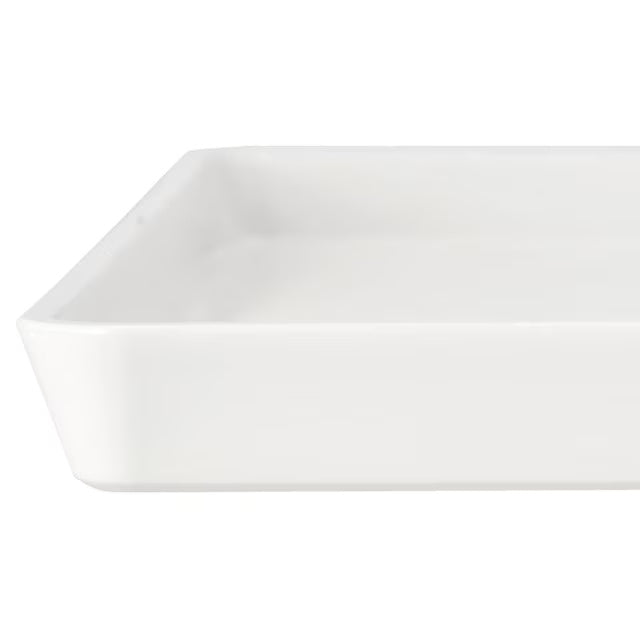 NON-SLIP PLASTIC TRAY WH S