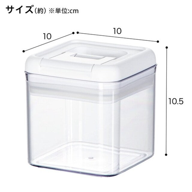 WASHABLE LEVER CANISTER M500mL WH