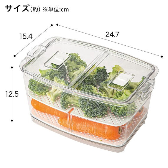 FRIDGE FRESH KEEPER CONTAINER M 2900ML