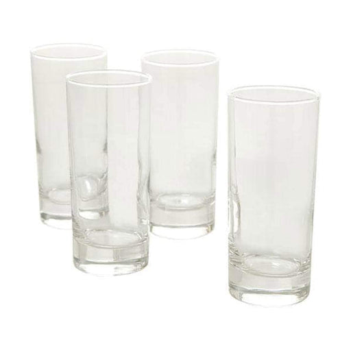 GLASS TUMBLER 4P SET ISLAND 290ML