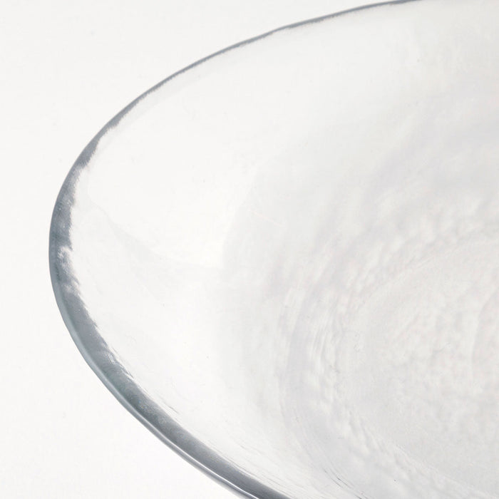 Glass Oval Plate 25Cm