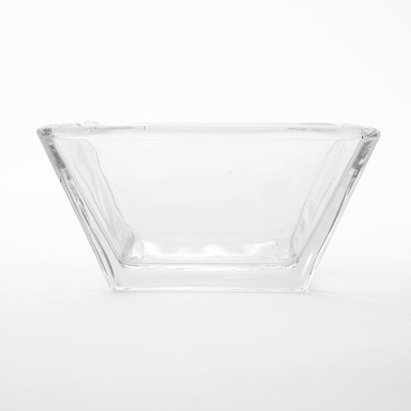 GLASS SQUARE BOWL 10CM