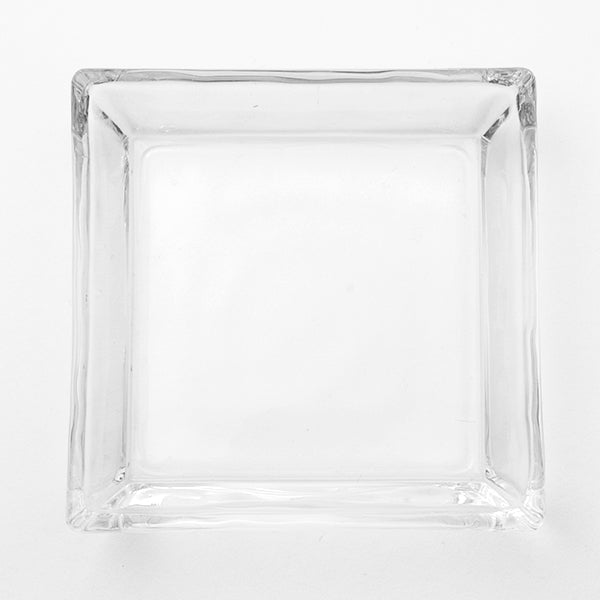 Glass Square Plate 10Cm