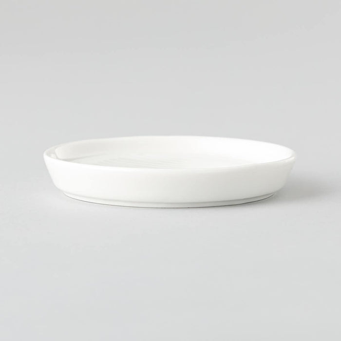 ROUND SAUCE PLATE BEACH CW111
