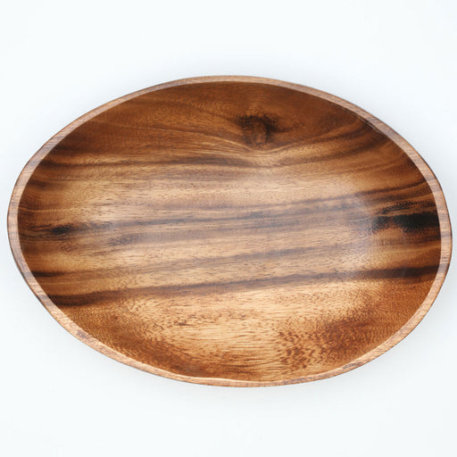 Acacia Oval Plate 25Cm