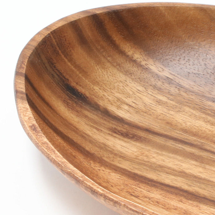 Acacia Oval Plate 25Cm