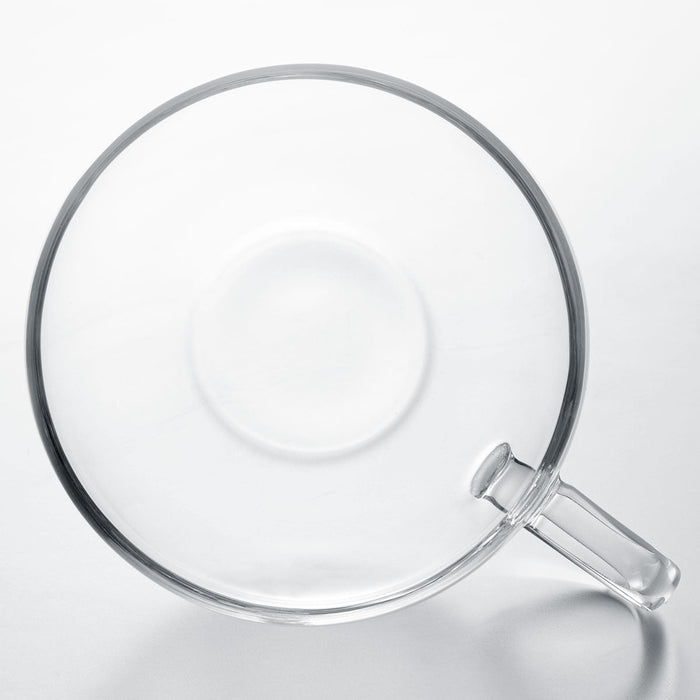 Heat-Resistant Glass Cup&Saucer 300ml Mc-03