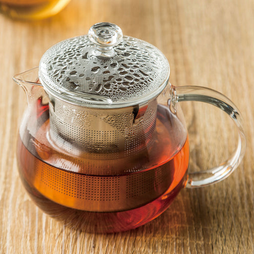 HEAT-RESISTANT GLASS POT 450ML NTN02