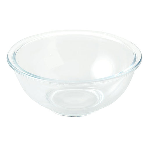 HEAT-RESISTANT GLASS BOWL 18CM