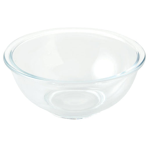 HEAT-RESISTANT GLASS BOWL 21CM