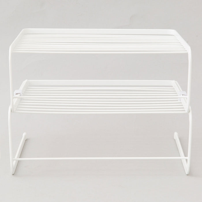 2Tier Plate Rack Flat