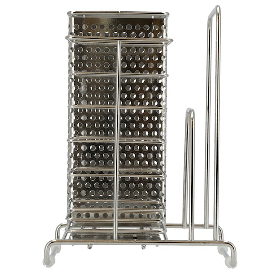 STAINLESS KNIFE&CUTTING BOARD STAND