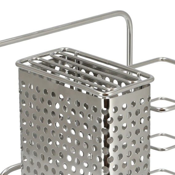 STAINLESS KNIFE&CUTTING BOARD STAND