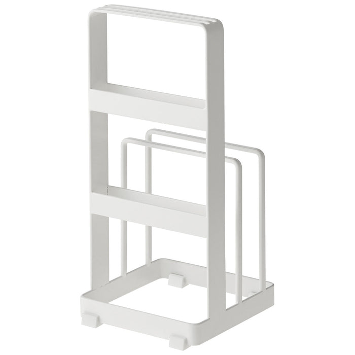 Knife & Cutting Board Stand Flat WH