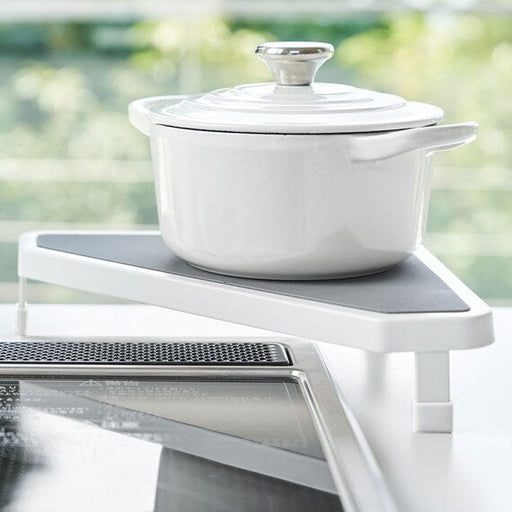 Stove corner rack FLAT WH