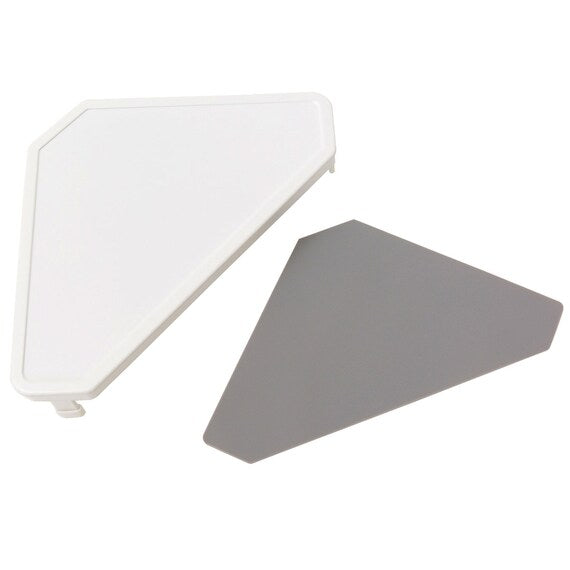 Stove corner rack FLAT WH