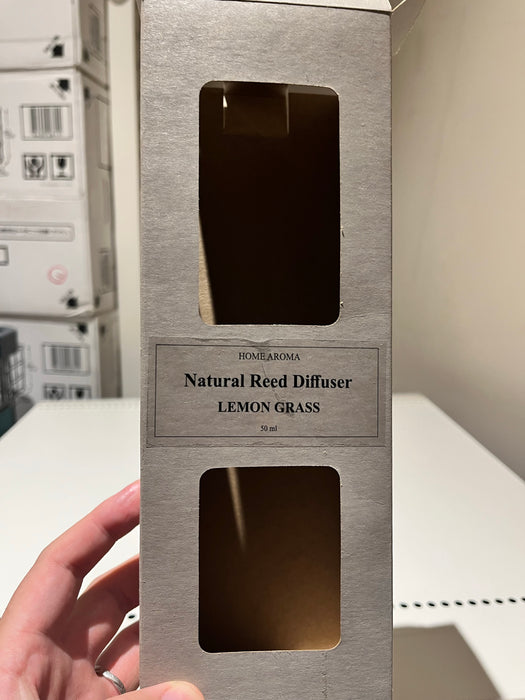 AROMA DIFFUSER IN GLASS BOTTLE 50mL LEMON GRASS DT