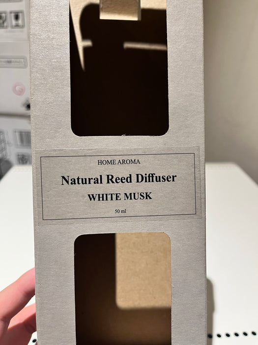 AROMA DIFFUSER IN GLASS BOTTLE 50mL WHITE MUSK DT