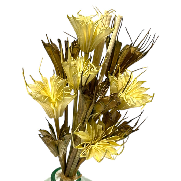 AROMA DIFFUSER W/FLOWER OVAL FRESH GRASS A19003 GR DT