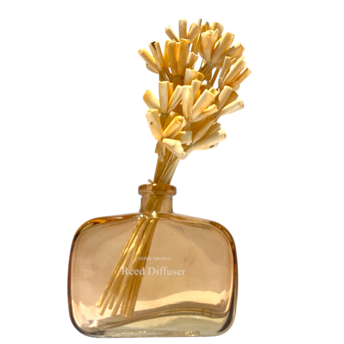 AROMA DIFFUSER IN GLASS BOTTLE REC SOLA FLOWER STICK OR DT