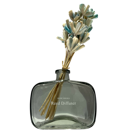 AROMA DIFFUSER IN GLASS BOTTLE REC SOLA FLOWER STICK BL DT