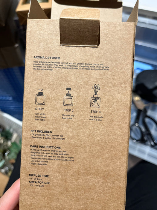 AROMA DIFFUSER 50mL LOTUS W/WHITEMUSK DT