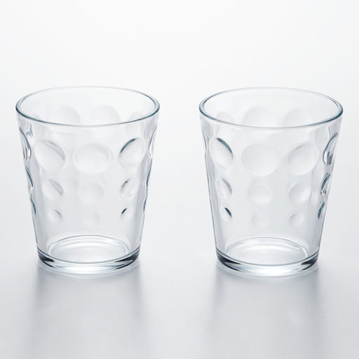GLASS TUMBLER 2P SET 250ML RO03