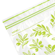 FREEZERBAG DOUBLE ZIPPER NO GUSSET SS42 TW-OLIVE
