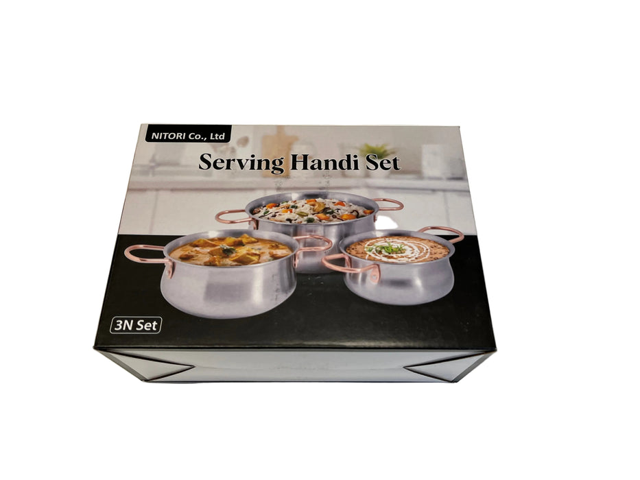 Indian Serving Handi Set 3P WF