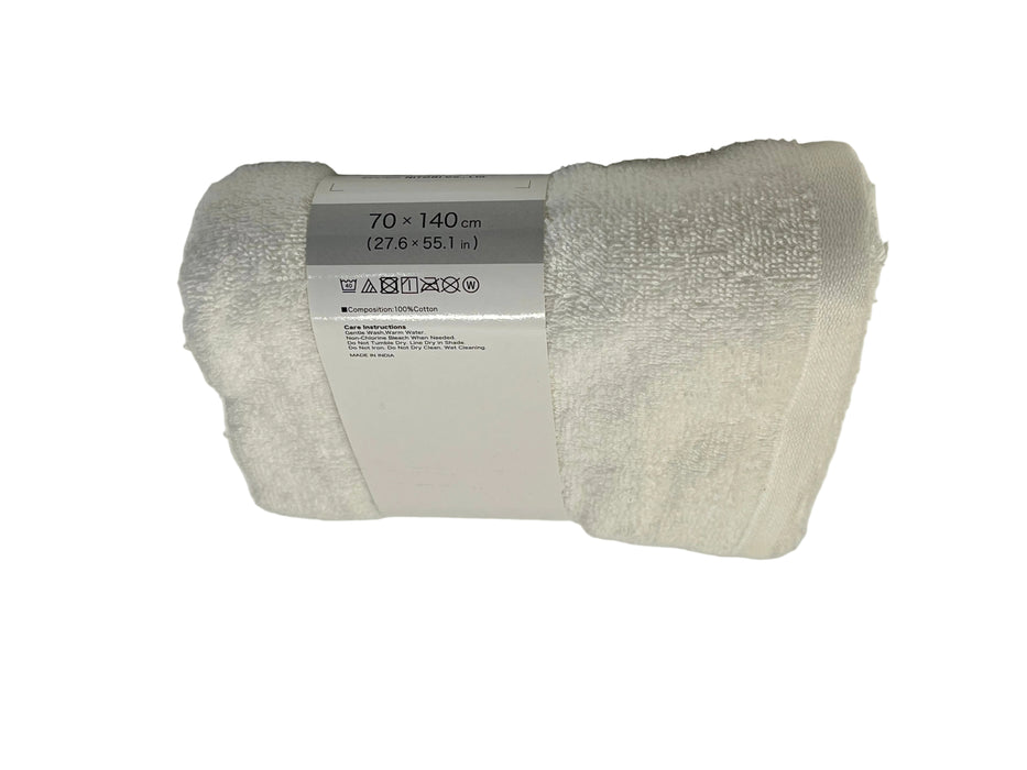 Big Bath Towel 70x140 WH INL001