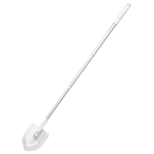 RUBBER COATED FIVER BATH BRUSH TELESCOPIC