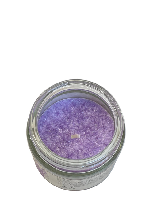 PALM WAX AROMA CANDLE IN GLASS JAR 70g LAVENDER DT