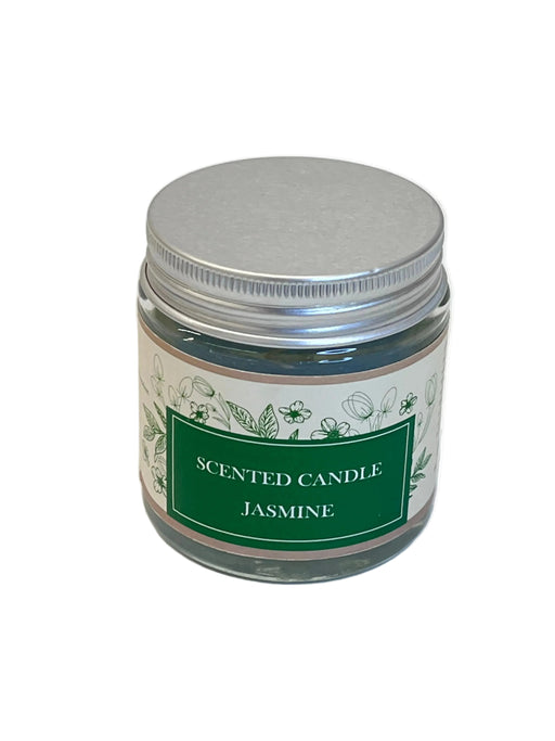 PALM WAX AROMA CANDLE IN GLASS JAR 70g JASMINE DT