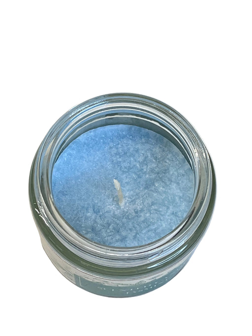 PALM WAX AROMA CANDLE IN GLASS JAR 70g JASMINE DT