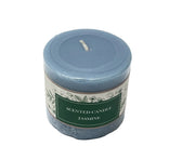 PRFN WAX RND PILLAR CANDLE 240g JASMINE DT